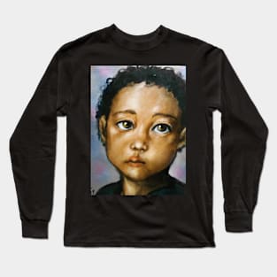 Picture Day (boy portrait) Long Sleeve T-Shirt